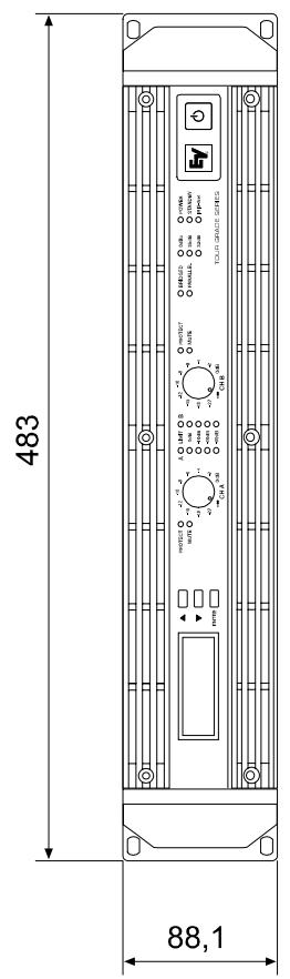 ELECTRO-VOICE TG-5 - Dimensions / Abmessungen - 3