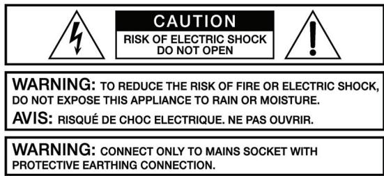 ELECTRO-VOICE TG-5 - IMPORTANT INFORMATIONS DE SECURITÉ - 1
