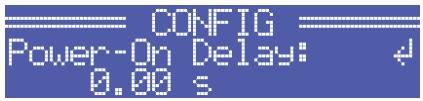 ELECTRO-VOICE TG-5 - Structure du menu CONFIG - 1