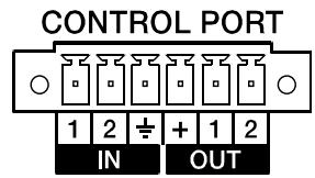 ELECTRO-VOICE TG-5 - CONTROL PORT - 1