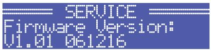 ELECTRO-VOICE TG-5 - Menüstruktur CONFIG.SERVICE - 5