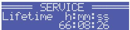 ELECTRO-VOICE TG-5 - Menüstruktur CONFIG.SERVICE - 2