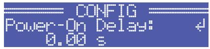 ELECTRO-VOICE TG-7 - Structure of the CONFIG menu - 1
