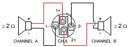 ELECTRO-VOICE TG-7 - Câblage bi-amp - 1