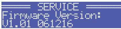 ELECTRO-VOICE TG-7 - Structure du menu config/service - 5