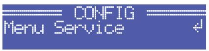 ELECTRO-VOICE TG-7 - Structure of the CONFIG menu - 7