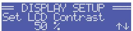 ELECTRO-VOICE TG-7 - Structure of the CONFIG/DISPLAY SETUP menu - 2