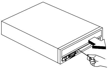 AOPEN CD32X - Option d'éjection d'urgence - 1