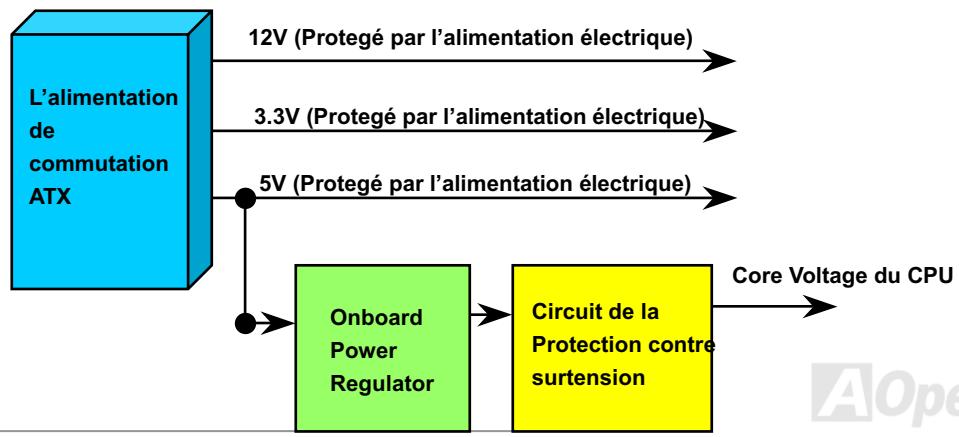 AOPEN MX3S - Protection contre surtension - 1