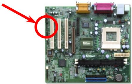 AOPEN MX3S - Audio du panneau avant - 1