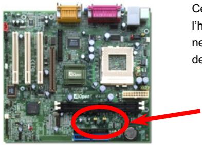 AOPEN MX3S - Jp23/jp29 rapport d'horloge fsb/pci - 1
