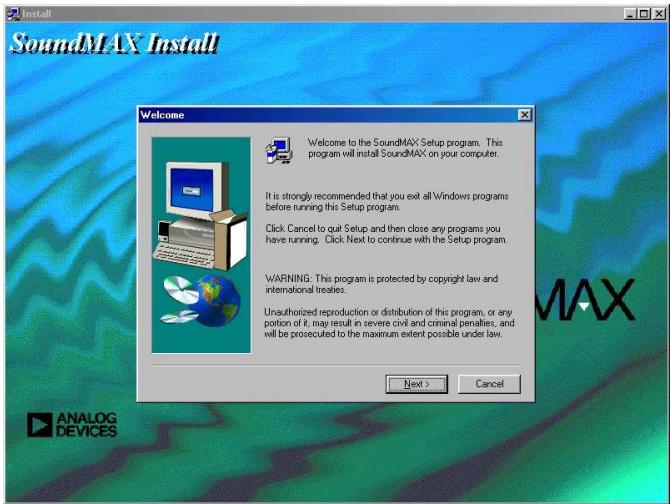 AOPEN MX3S - Installes le pilote son onboard - 1