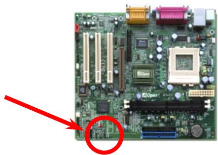 AOPEN MX3S - Connecteur GPIO (résolution générale i/o) (en option) - 3