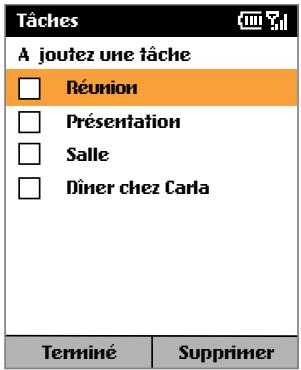 SPV C550 - Utiliser les tâches - 1