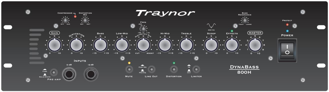 TRAYNOR DYNABASS 800H - Service - 1