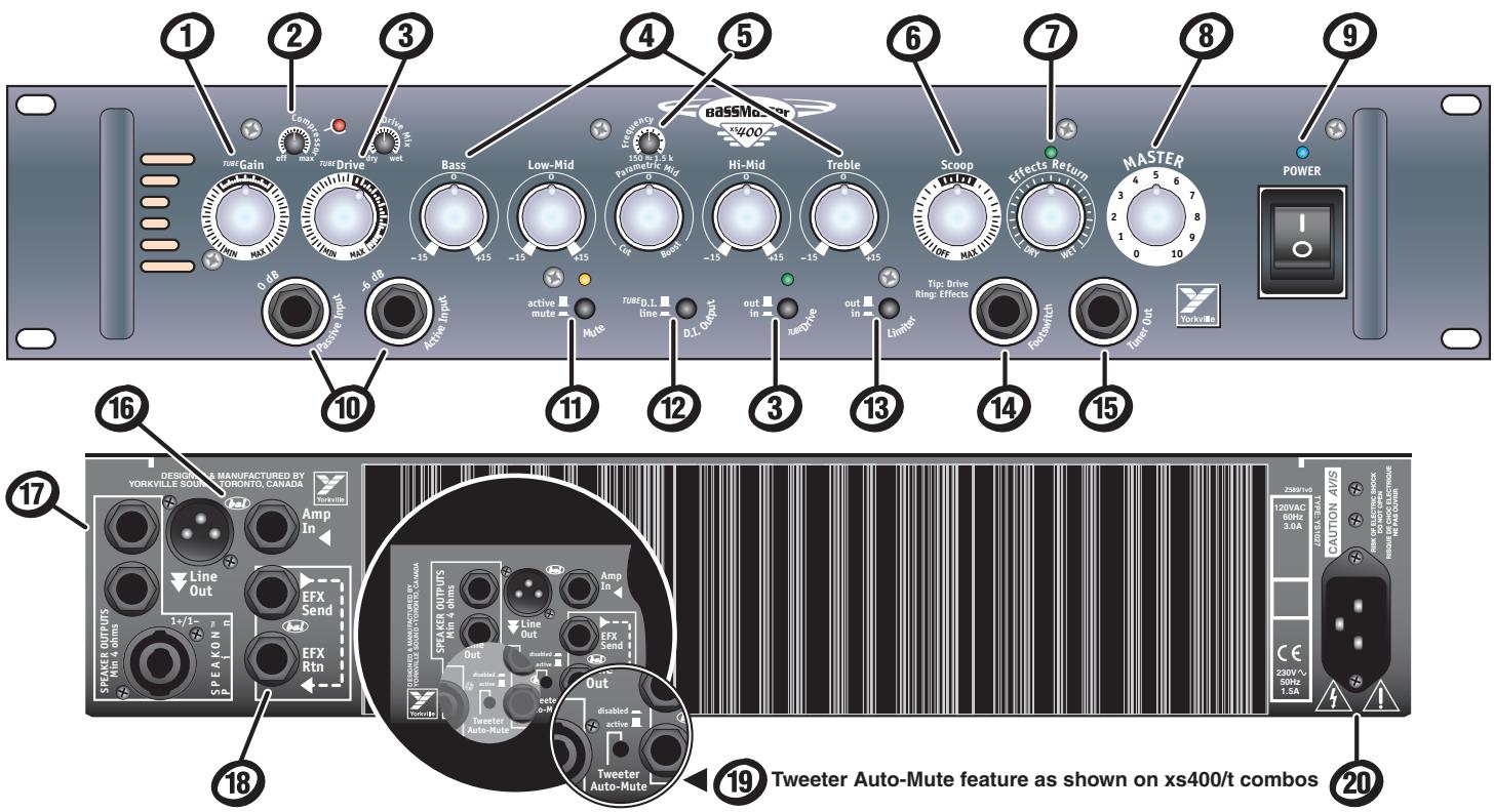 TRAYNOR XS400 - bassmaster - 1