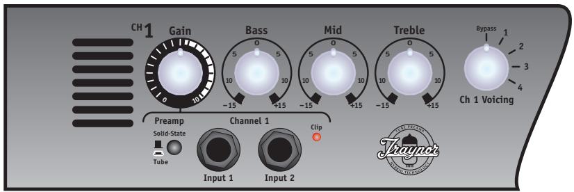 TRAYNOR YS1044 - Channel 1 - 1