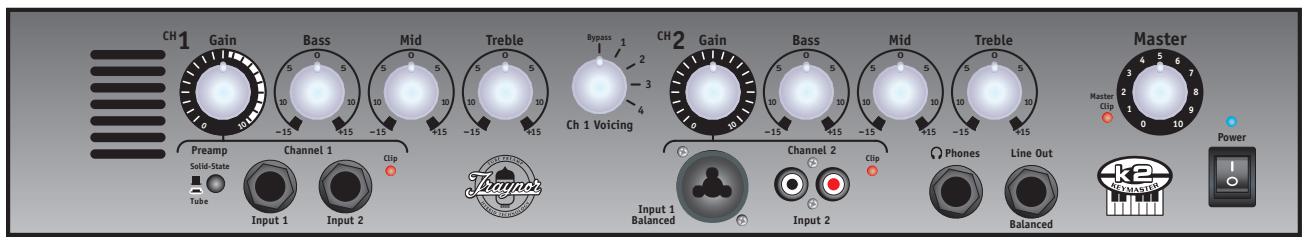 TRAYNOR YS1044 - K2 - 200w, 10 inch / 4 inch / 2.5 inch - 2