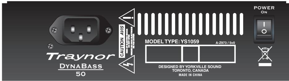 TRAYNOR YS1059 - Service - 2