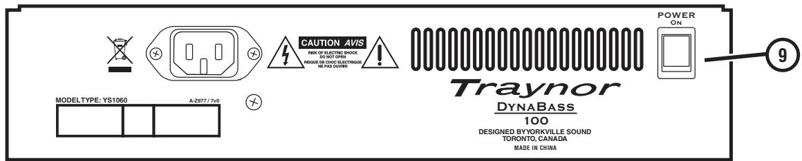 TRAYNOR YS1060 - Power - 2