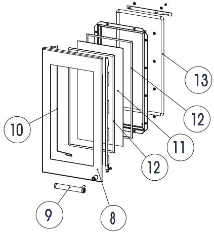 AUSTRO FLAMM GLASS - DIE WICHTIGSTEN ERSATZTEILE - ÜBERSICHT - 2