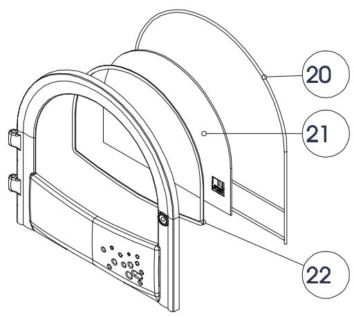 AUSTRO FLAMM GUSSOFEN G2 - Principales PIECES détachées - 1