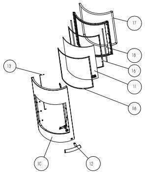 AUSTRO FLAMM PI - PROSPETTO DEI RICAMBI PRINCIPALI - 2