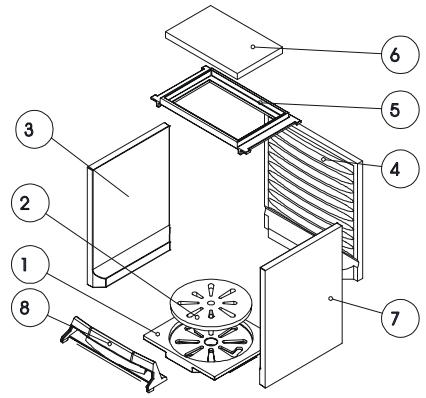 AUSTRO FLAMM SIGMA - DIE WICHTIGSTEN ERSATZTEILE - ÜBERSICHT - 1