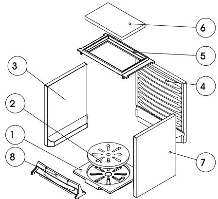AUSTRO FLAMM STOLA - DIE WICHTIGSTEN ERSATZTEILE - ÜBERSICHT - 1