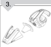 DIRT DEVIL BD10060RED - Retrait et remplacement du filtre - 3