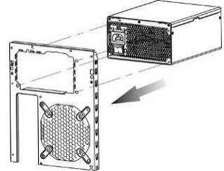 ENERMAX PRO 87 PLUS - Il cavo di alimentazione AC, cui sconnettersi a seguito di sollecitazioni improprie. Il dispositivo Enermax CordGuard, mantiene saldamente in posizione il connettore di alimentazione, evitando spegnimenti improvvisi ed il danneggiamento del PC. - 1