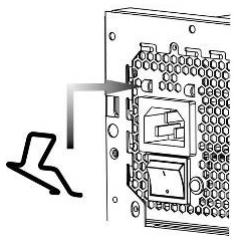 ENERMAX PRO 87 PLUS - AC cord can get loose in many ways. The ENERMAX CordGuard lock can fix your AC cord tightly to the PSU, so that it will not be easily detached and avoid shut-downs of your PC. The following is CordGuard installation: - 2