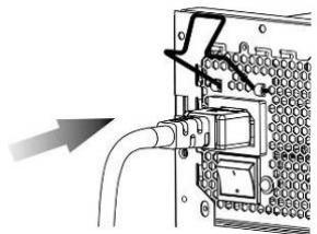 ENERMAX PRO 87 PLUS - Der Netzstecker kann sich auf entsprechliche Weise lose. Der ENERMAX-CordGuard fixiert den Stecker am Netzteil. Er verhindert unfreiwillige Systemabstürze durch einen versehentlich gezogenen Netzstecker: - 3