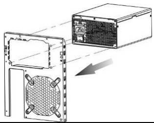 ENERMAX PLATIMAX EPM600AWT 80PLUS PLATINUM - Il cavo di alimentazione AC, cui sconnettersi a seguito di sollecitazioni improprie. Il dispositivo Enermax CordGuard, mantiene saldamente in posizione il connettore di alimentazione, evitando spegnimenti improvisi ed il danneggiamento del PC. - 1
