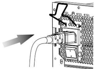 ENERMAX PLATIMAX EPM750AWT 80PLUS PLATINUM - AC cord can get loose in many ways. The ENERMAX CordGuard lock can fix your AC cord tightly to the PSU, so that it will not be easily detached and avoid shut-downs of your PC. The following is CordGuard installation: - 3
