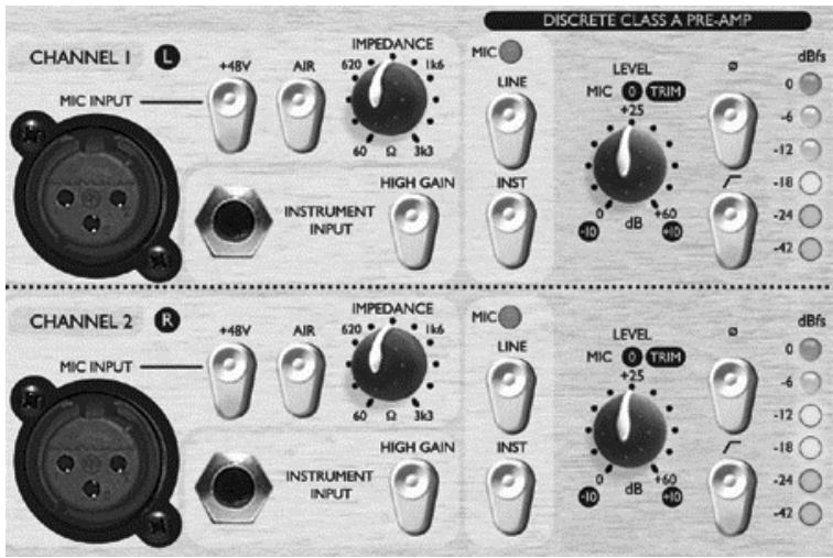 FOCUSRITE TTPRO - Préampli discret de CLASSE a - 1