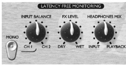 FOCUSRITE TTPRO - OUTPUT LEVEL (niveau de sortie) - 1