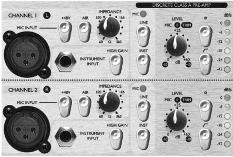 FOCUSRITE TTPRO - PREAMPLIFICATORE DISCRETO IN CLASSE A - 1