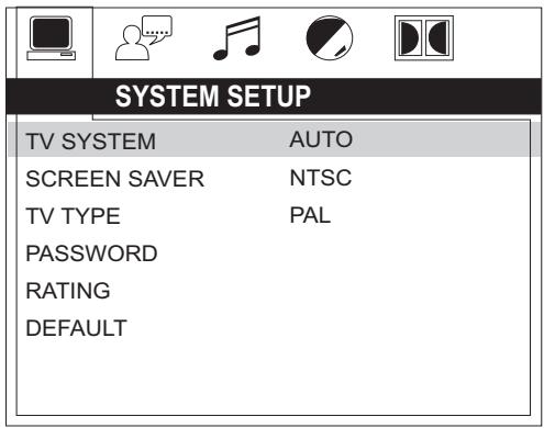 JENSEN VOYAGER AWM970 - System Setup - 1