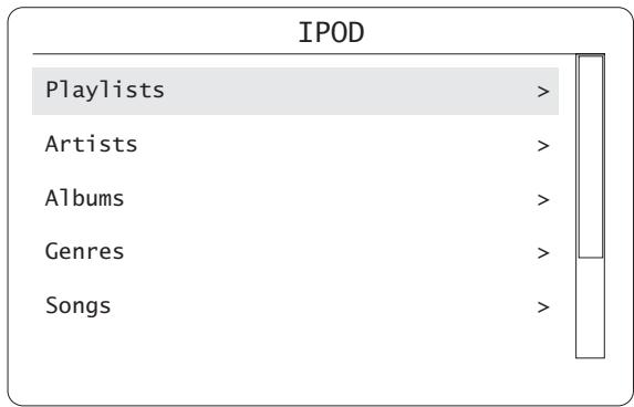 JENSEN VOYAGER AWM970 - Mettre le ipod en marche/en arrêt - 1