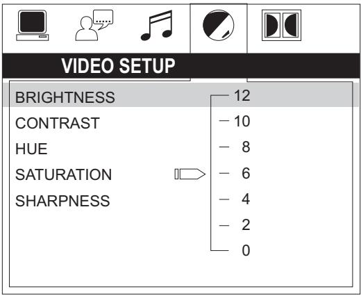 JENSEN VOYAGER AWM970 - Setup Menu (continued) - 1