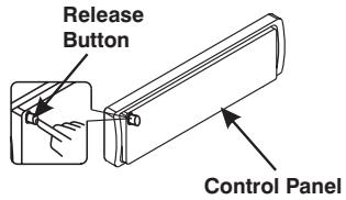 JENSEN VOYAGER JDV8035 - Removing the Control Panel - 1