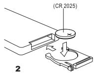 JENSEN VOYAGER JDV8035 - Remplacer la pile - 2