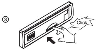 JENSEN VOYAGER JDV8035 - Inserting an SD or MMC Card - 5