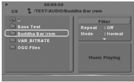 JENSEN VOYAGER JDV8035 - Recherche MP3 fichier/dossier - 1