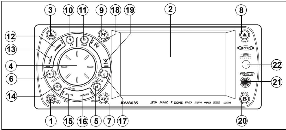 JENSEN VOYAGER JDV8035 - Treble - 1