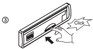 JENSEN VOYAGER JDV8035 - Insérer une carte MMC ou SD - 3