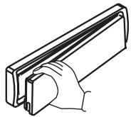 JENSEN VOYAGER JDV8035 - Inserting an SD or MMC Card - 2