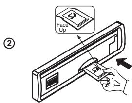 JENSEN VOYAGER JDV8035 - Insérer une carte MMC ou SD - 2