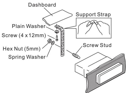 JENSEN VOYAGER MSR3007 - DIN Front Mount - 2